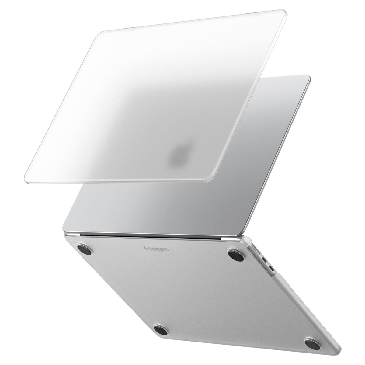 Spigen MacBook Air 13-inch M5/M4/M3/M2 Case - Airskin - Frost Clear - ACS11530 2