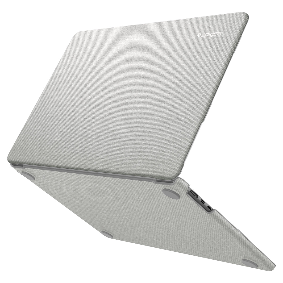 Spigen MacBook Air 13-inch M5/M4/M3/M2 Case - Urban Fit - Heather Gray - ACS10974 8