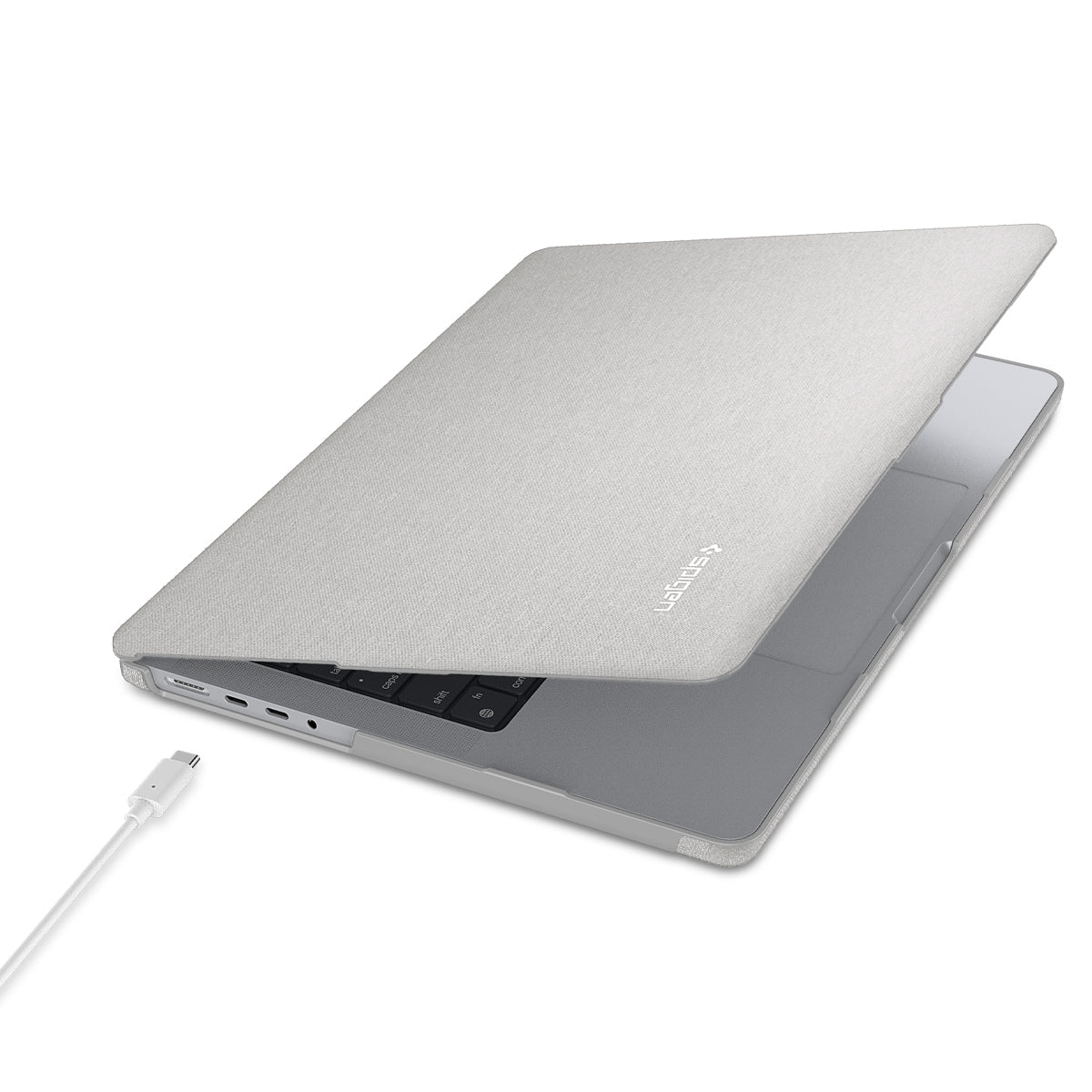 Spigen MacBook Pro 16-inch M5/M4/M3/M2/M1 Case - Urban Fit - Heather Gray - ACS10977 2