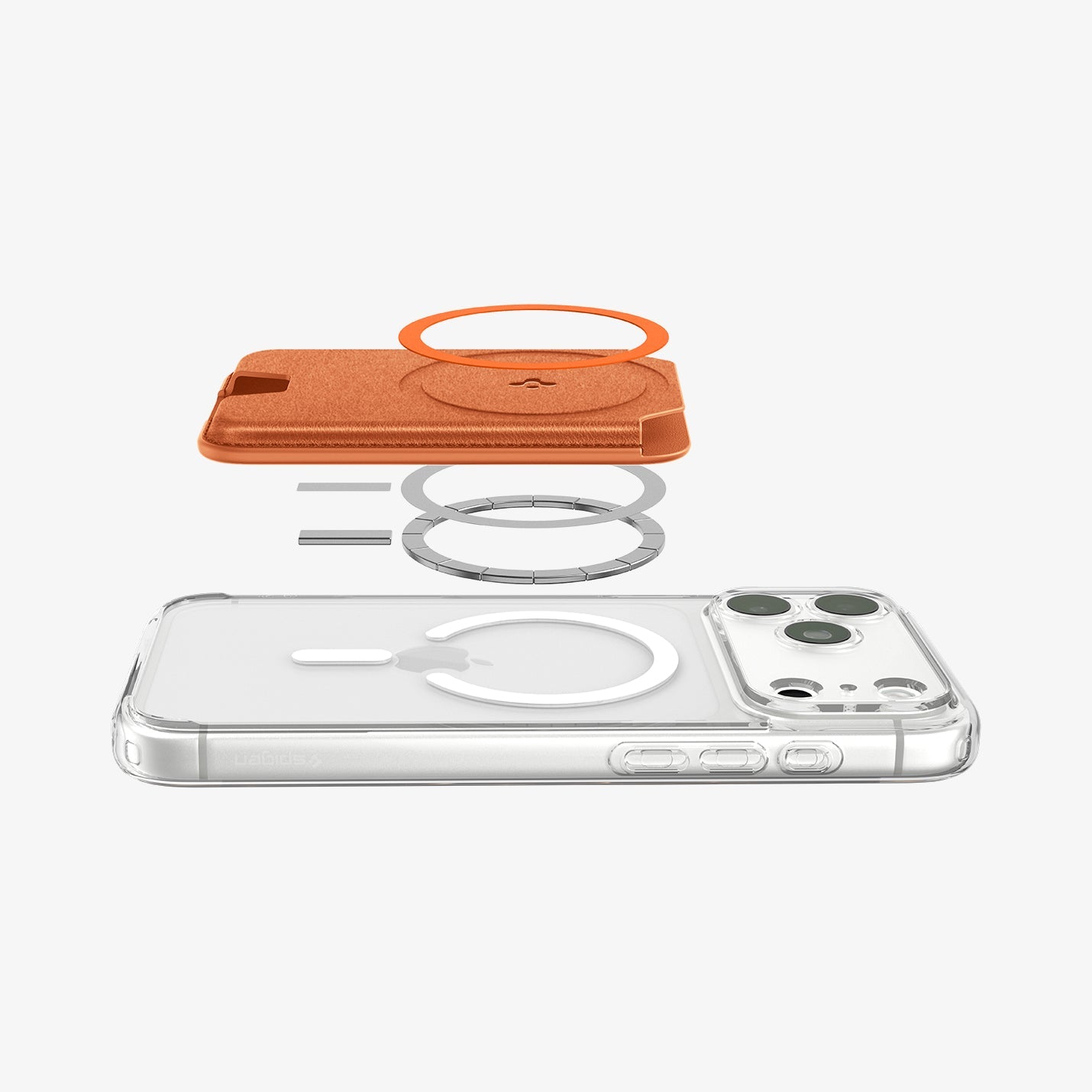Magnetic layer construction of the Spigen Valentinus MagFit+ wallet