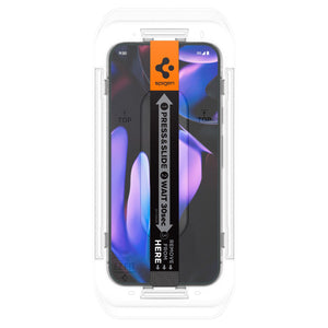 AGL08442 - Spigen GLAS.tR EZ Fit for Google Pixel 10 Pro and Google Pixel 10 and Google Pixel 9 Pro and Google Pixel 9, feature detail 1
