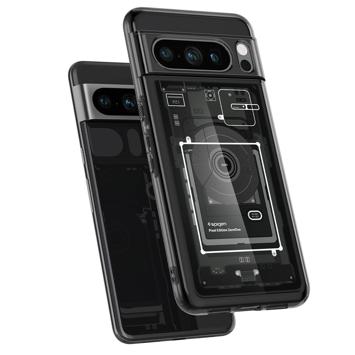 Spigen Pixel 8 Pro Case Ultra Hybrid Zero One view 6
