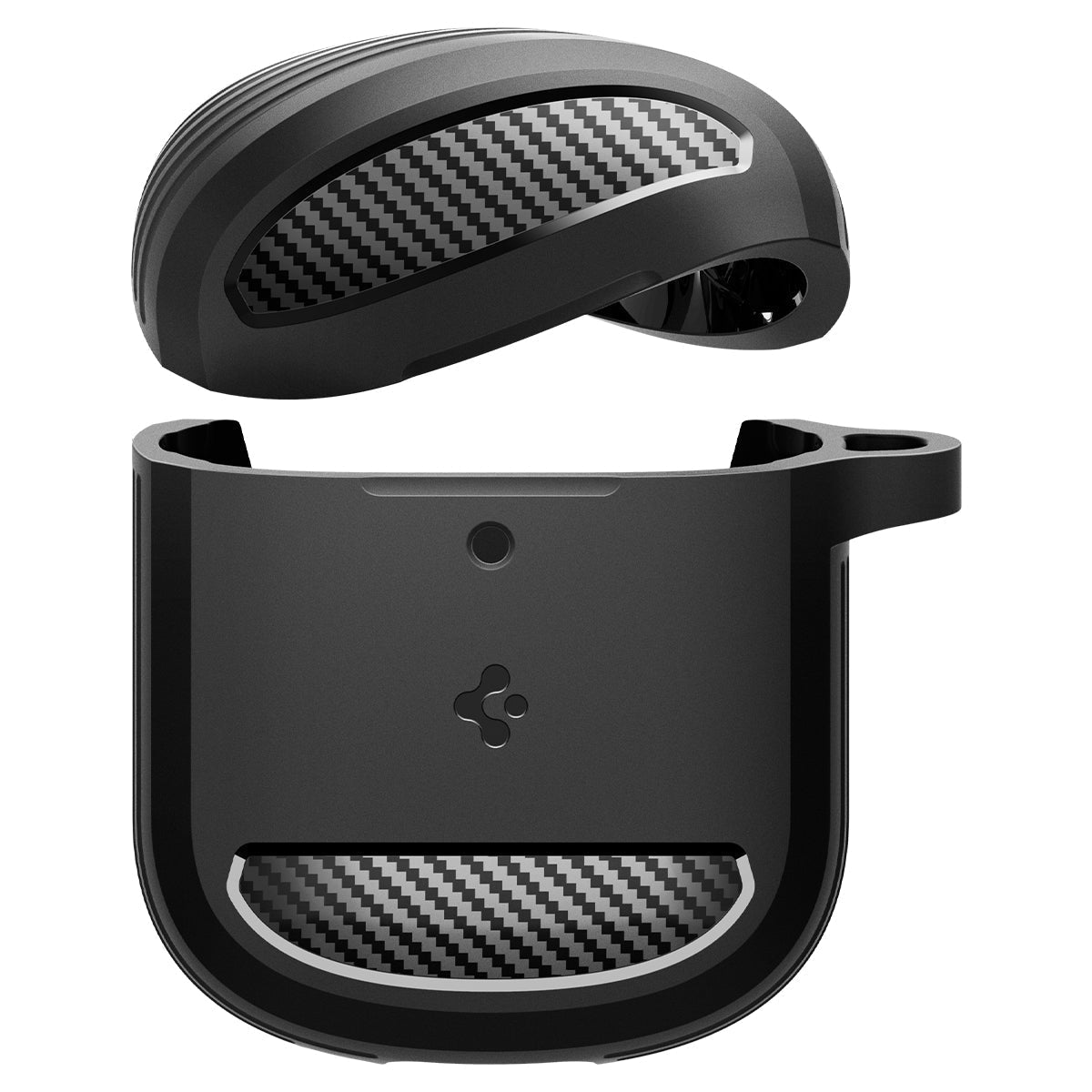 Spigen Google Pixel Buds Pro 2 Case - Rugged Armor - Matte Black - image 4
