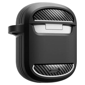 Spigen Google Pixel Buds Pro Case - Rugged Armor - Matte Black - image 7