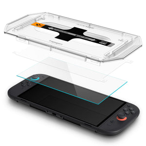 Spigen Nintendo Switch 2 Screen Protector GLAS.tR EZ Fit (2 Pack) view 2