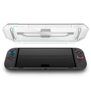 Spigen Nintendo Switch 2 Screen Protector GLAS.tR EZ Fit (2 Pack) view 6