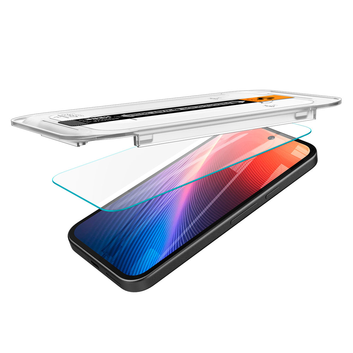 Spigen Pixel 9a Screen Protector GLAS.tR EZ Fit (2 Pack) view 5