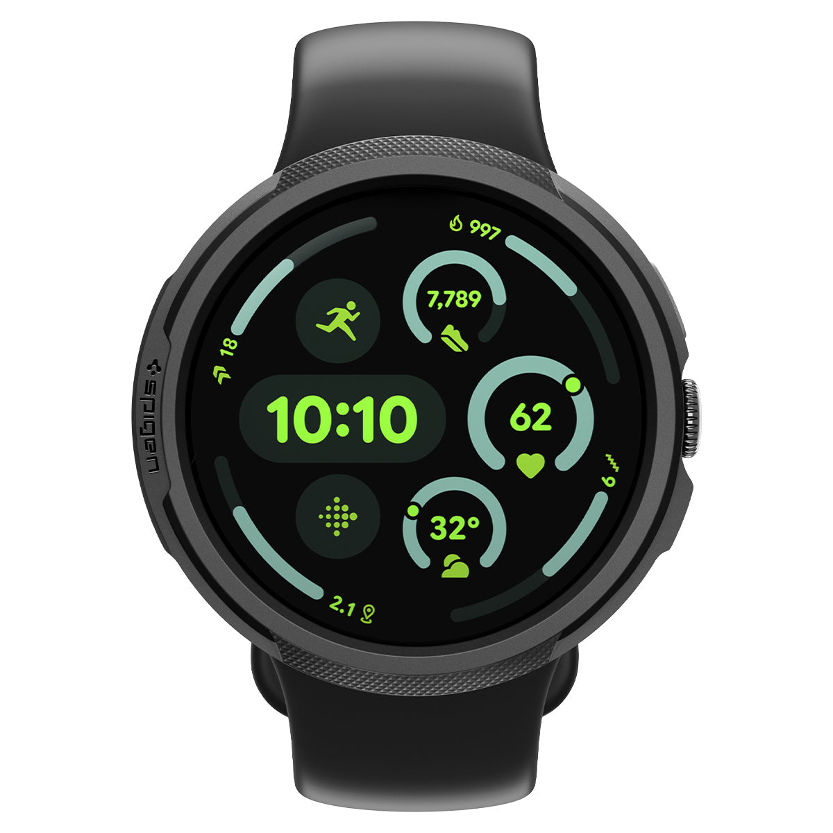 Spigen Google Pixel Watch 4 (45mm) Case + Stand Case Liquid Air (V2) view 12
