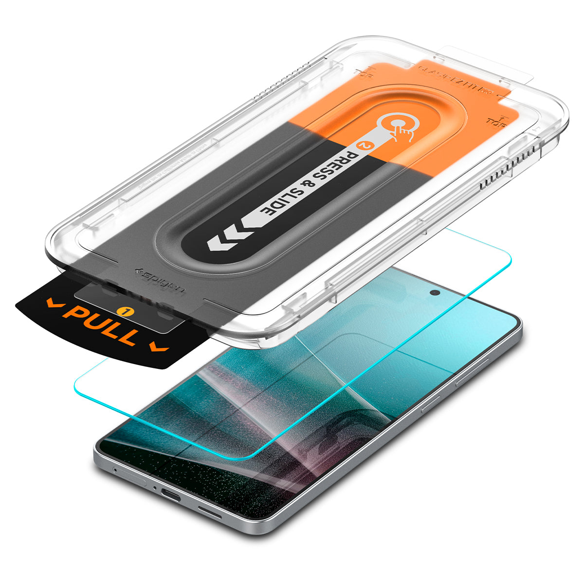 Spigen Samsung Galaxy S25 Edge Screen Protector GLAS.tR EZ Fit Pro [2 Pack] view 4