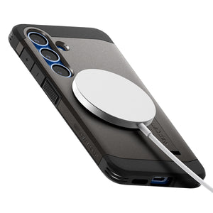 Spigen Galaxy S25 Case – Tough Armor AI (MagFit) – Gunmetal – product image 9