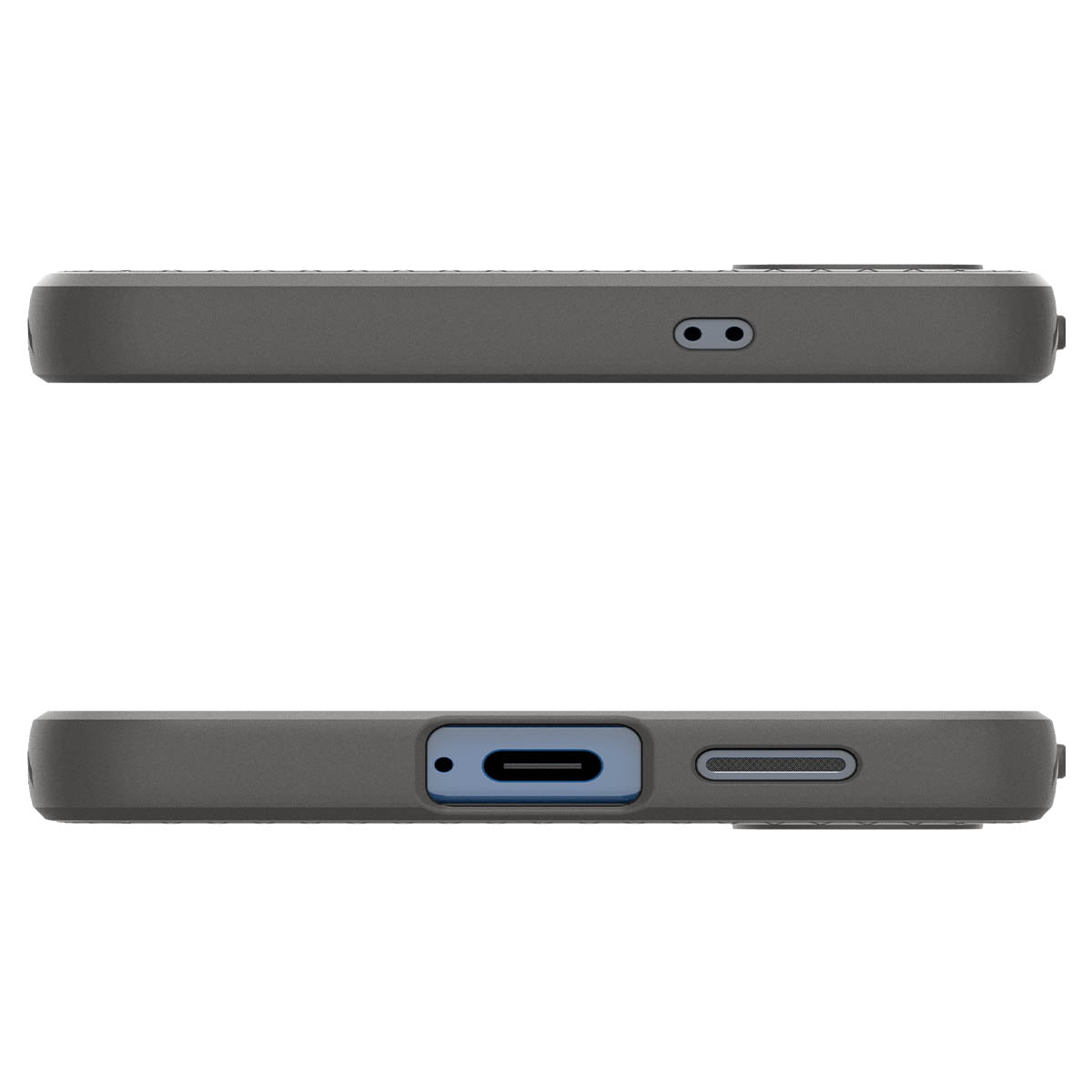 Spigen Galaxy S25 Plus Case – Liquid Air – Marble Gray – product image 6