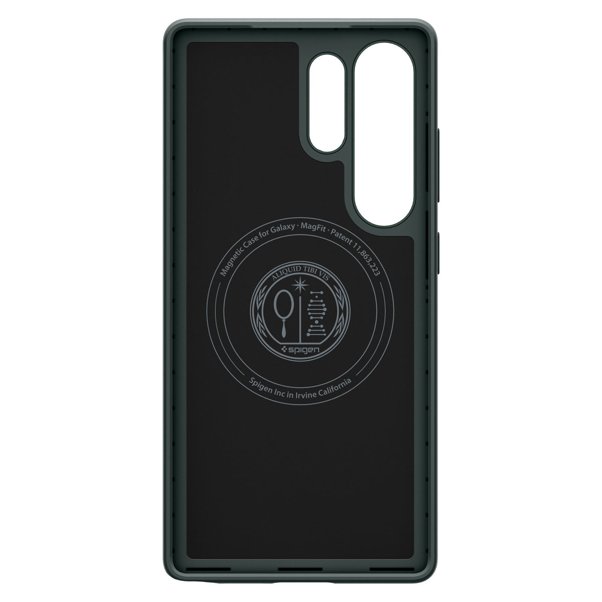Spigen Galaxy S25 Ultra Case - Thin Fit MagFit – Abyss Green – product image 3