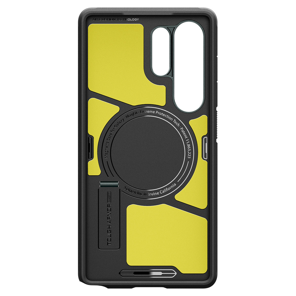 Spigen Galaxy S25 Ultra Case – Tough Armor AI (MagFit) – Abyss Green – product image 5