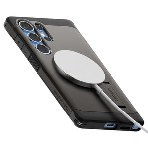 Spigen Galaxy S25 Ultra Case – Tough Armor AI (MagFit) – Gunmetal – product image 11