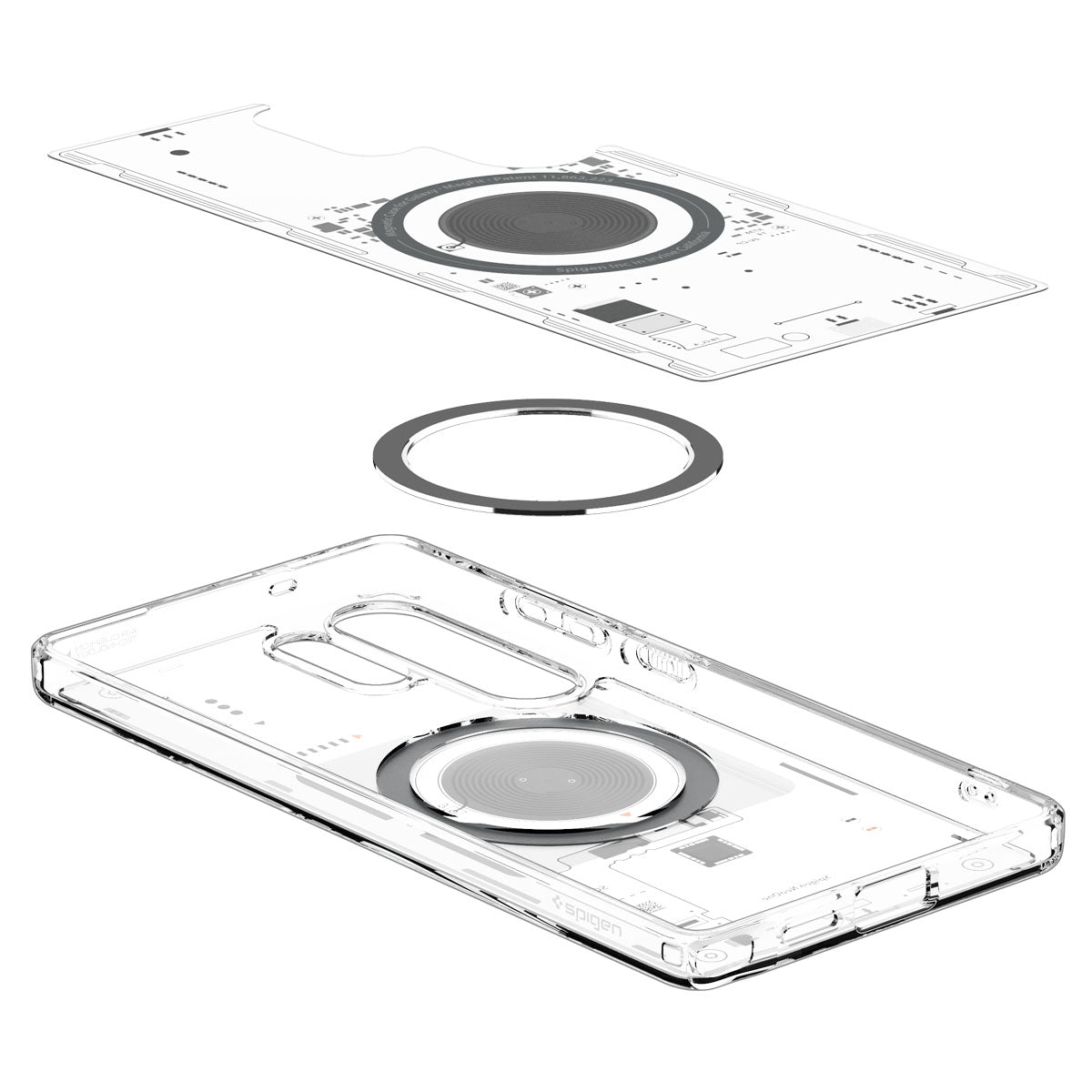 Spigen Galaxy S25 Ultra Case Ultra Hybrid MagFit Neo One view 12
