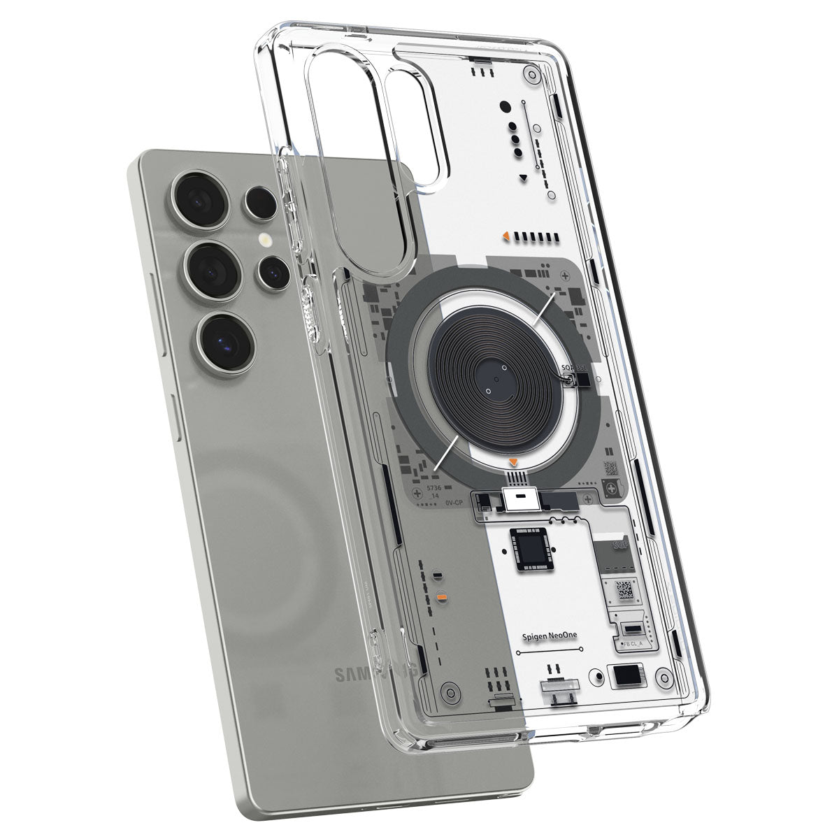 Spigen Galaxy S25 Ultra Case Ultra Hybrid MagFit Neo One view 8