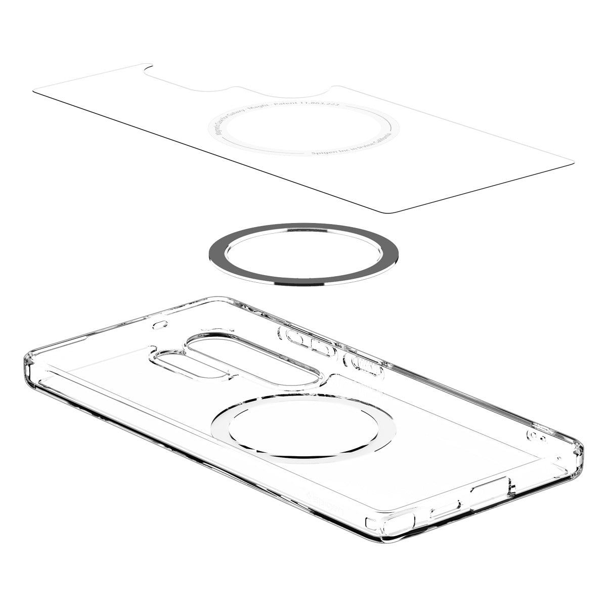Spigen Galaxy S25 Ultra Case Ultra Hybrid MagFit view 19