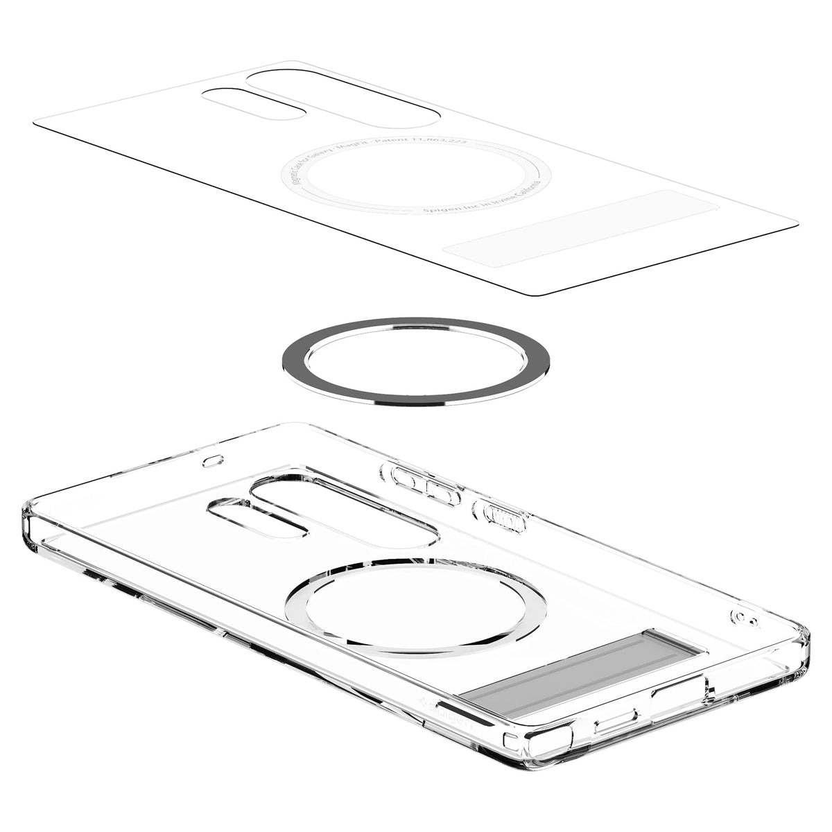 Spigen Galaxy S25 Ultra Case Ultra Hybrid S MagFit view 13