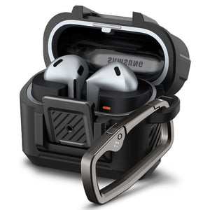 Spigen Galaxy Buds 3 FE Case - Lock Fit - Matte Black - image 3
