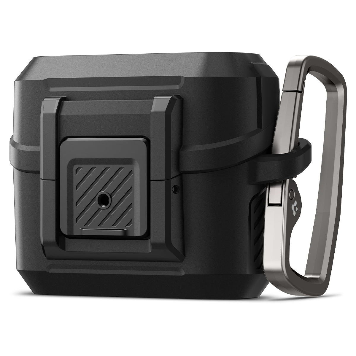 Spigen Galaxy Buds 3 FE Case - Lock Fit - Matte Black - image 4