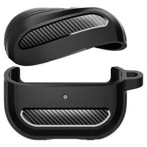 Spigen Galaxy Buds 3 Pro Case - Rugged Armor - Matte Black - image 2