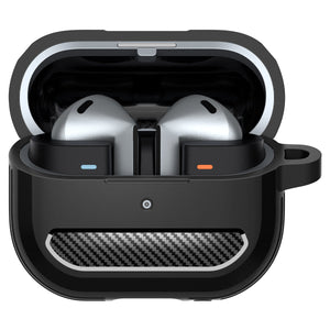 Spigen Galaxy Buds 3 Pro Case - Rugged Armor - Matte Black - image 3