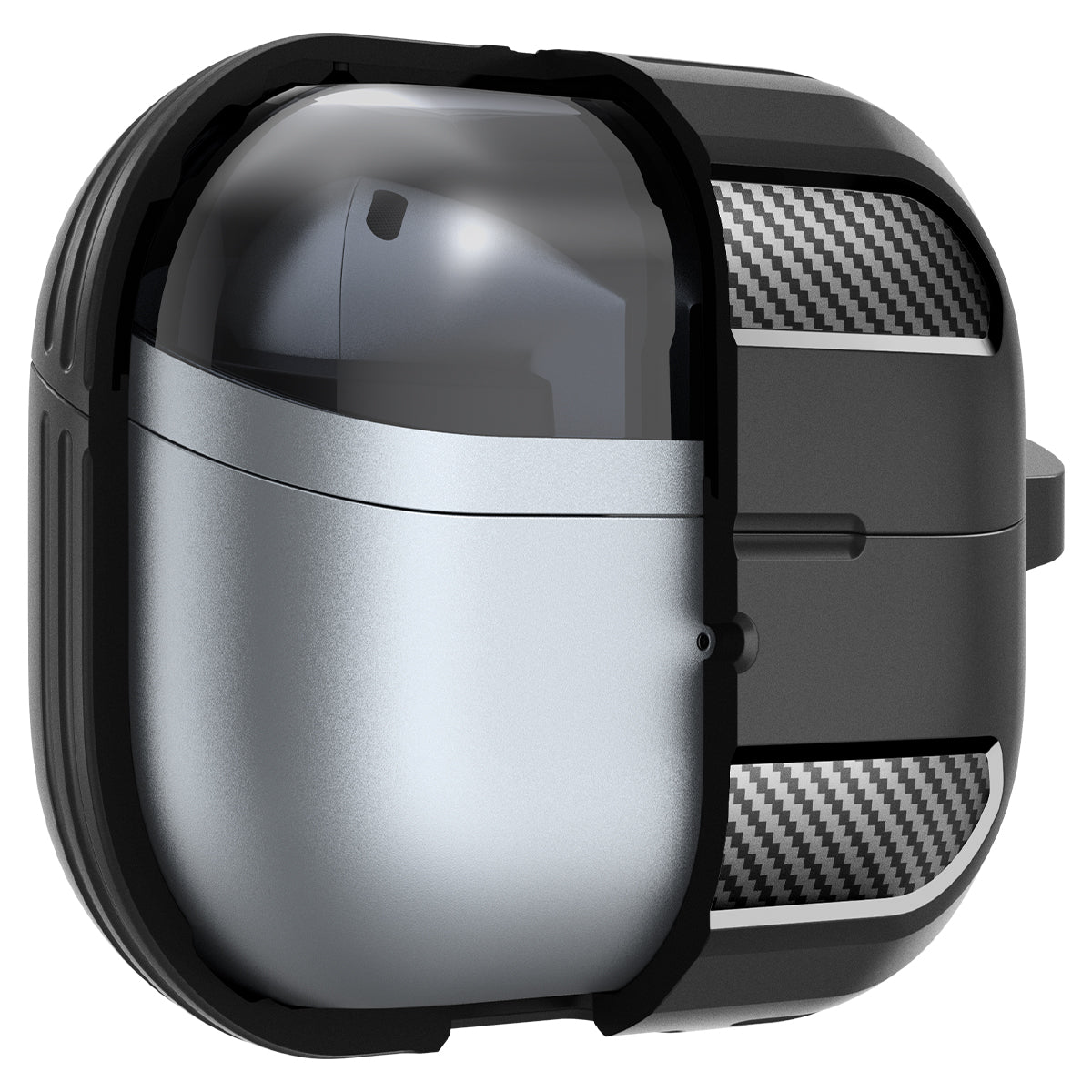 Spigen Galaxy Buds 3 Pro Case - Rugged Armor - Matte Black - image 9