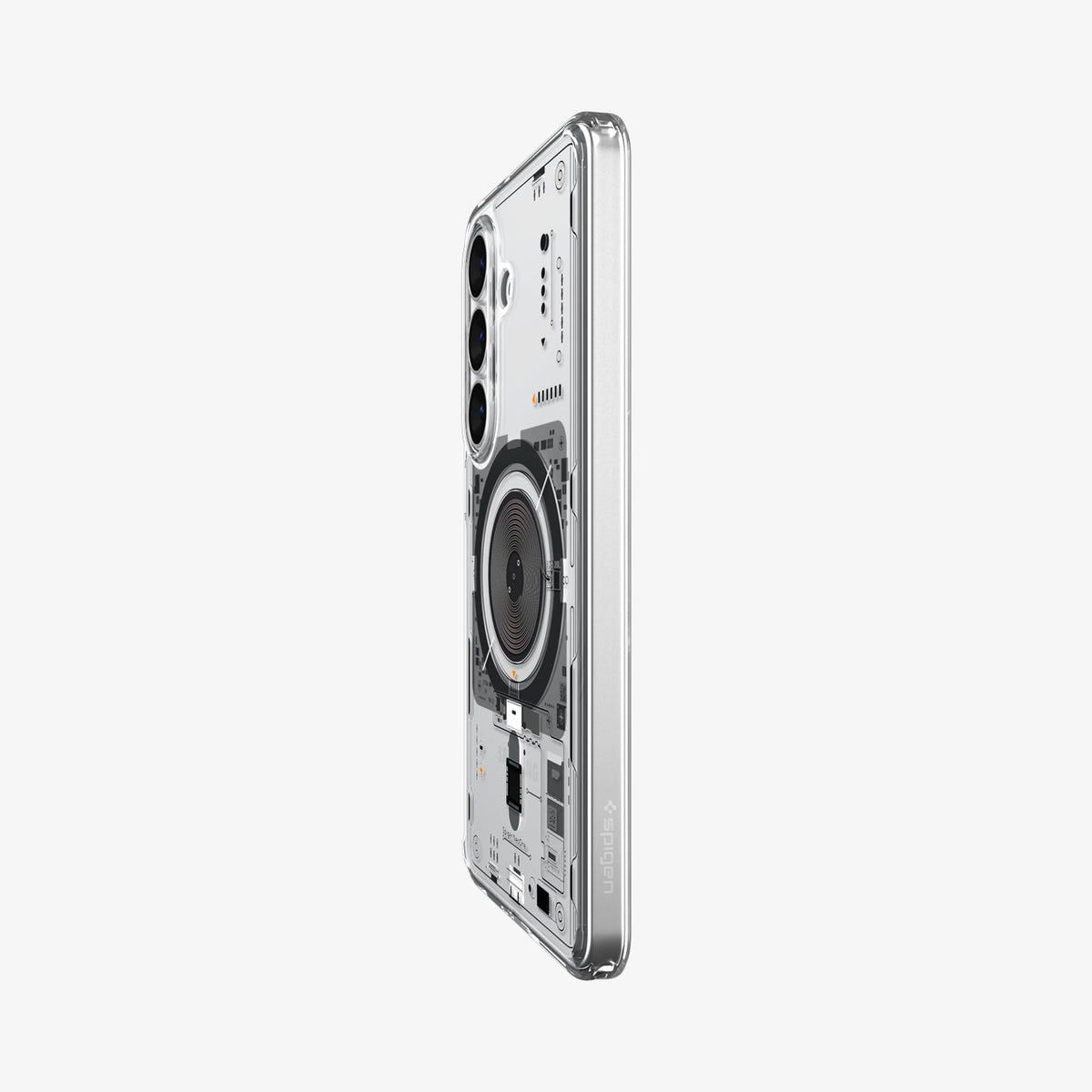 Spigen Galaxy S26 Plus Case Ultra Hybrid Neo One (Mag Fit) showing the back and partial side
