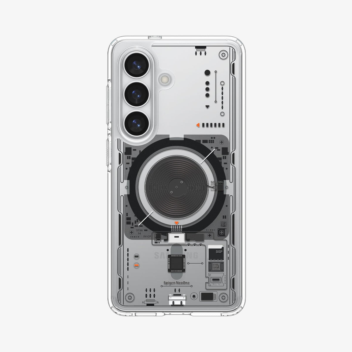 Spigen Galaxy S26 Plus Case Ultra Hybrid Neo One (Mag Fit) showing the back