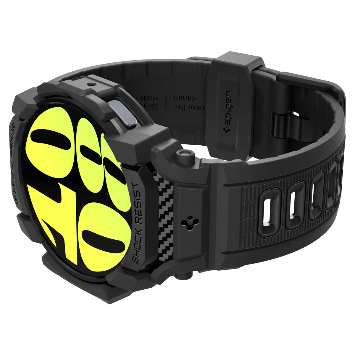 Spigen Galaxy Watch 7 (44mm) Case+Band Case Rugged Armor Pro view 11