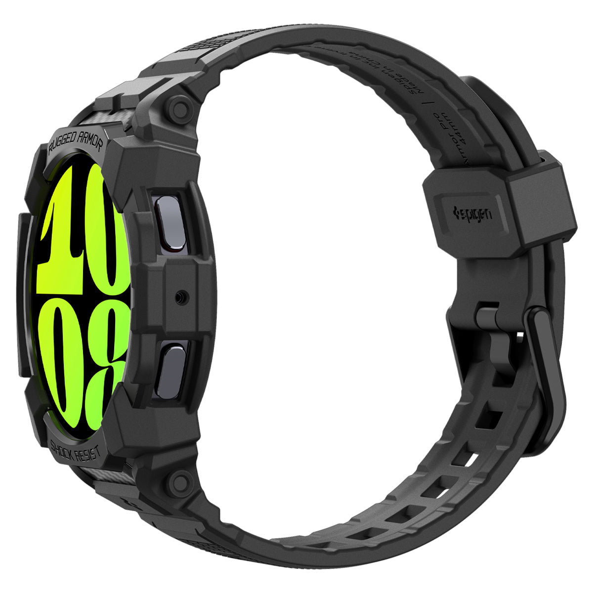 Spigen Galaxy Watch 7 (44mm) Case+Band Case Rugged Armor Pro view 9