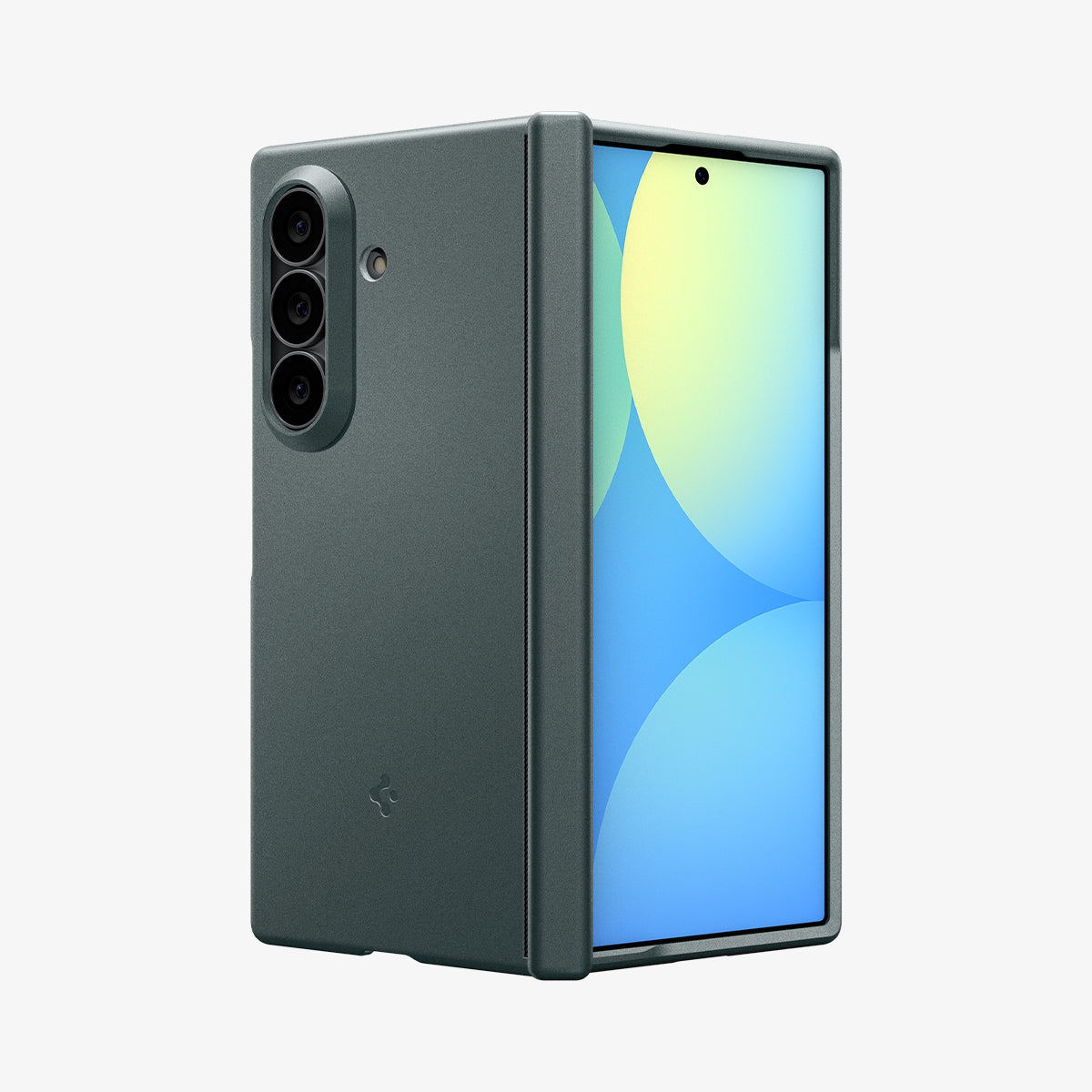 Spigen Galaxy Z Fold 8 Ultra Case Air Fit Pro MagFit - Abyss Green - image 3