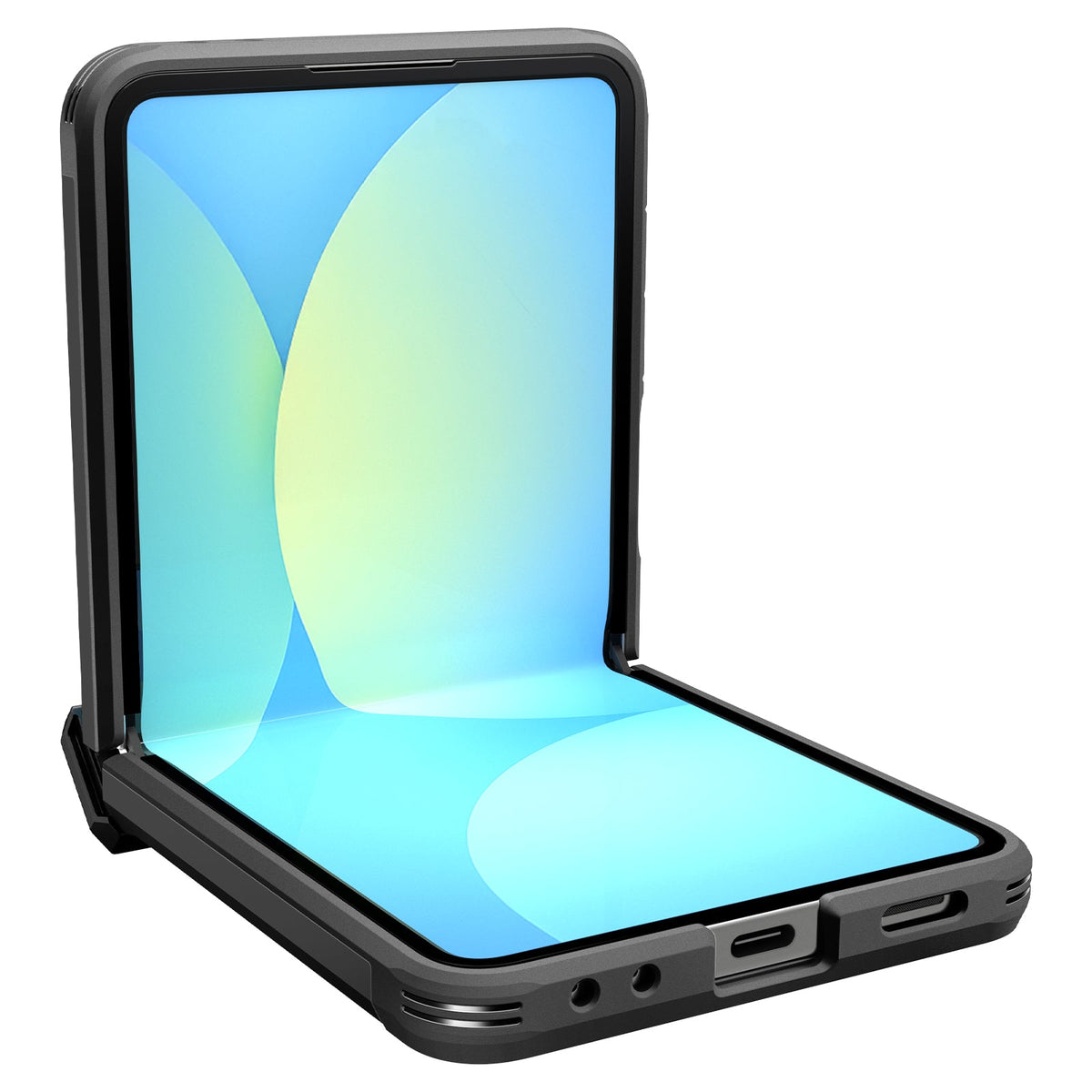 Spigen Galaxy Z Flip 7 Case – Tough Armor Pro (MagFit) – Black – product image 7