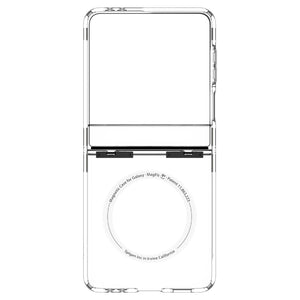 Spigen Galaxy Z Flip 7 Case – Ultra Hybrid Pro (MagFit) – Clear White – product image 4