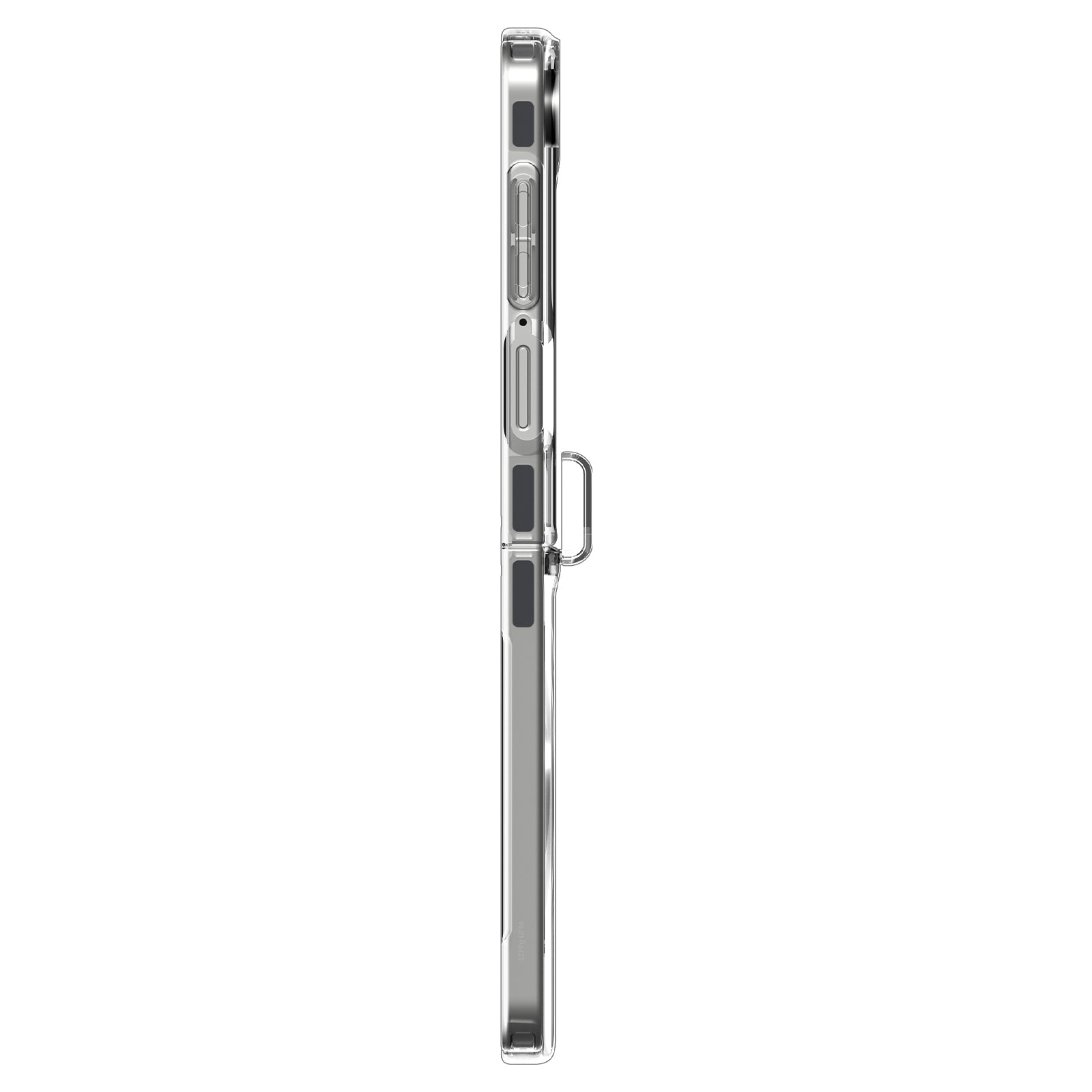 Spigen Galaxy Z Flip 7 Case – Ultra Hybrid Pro (MagFit) – Clear White – product image 6