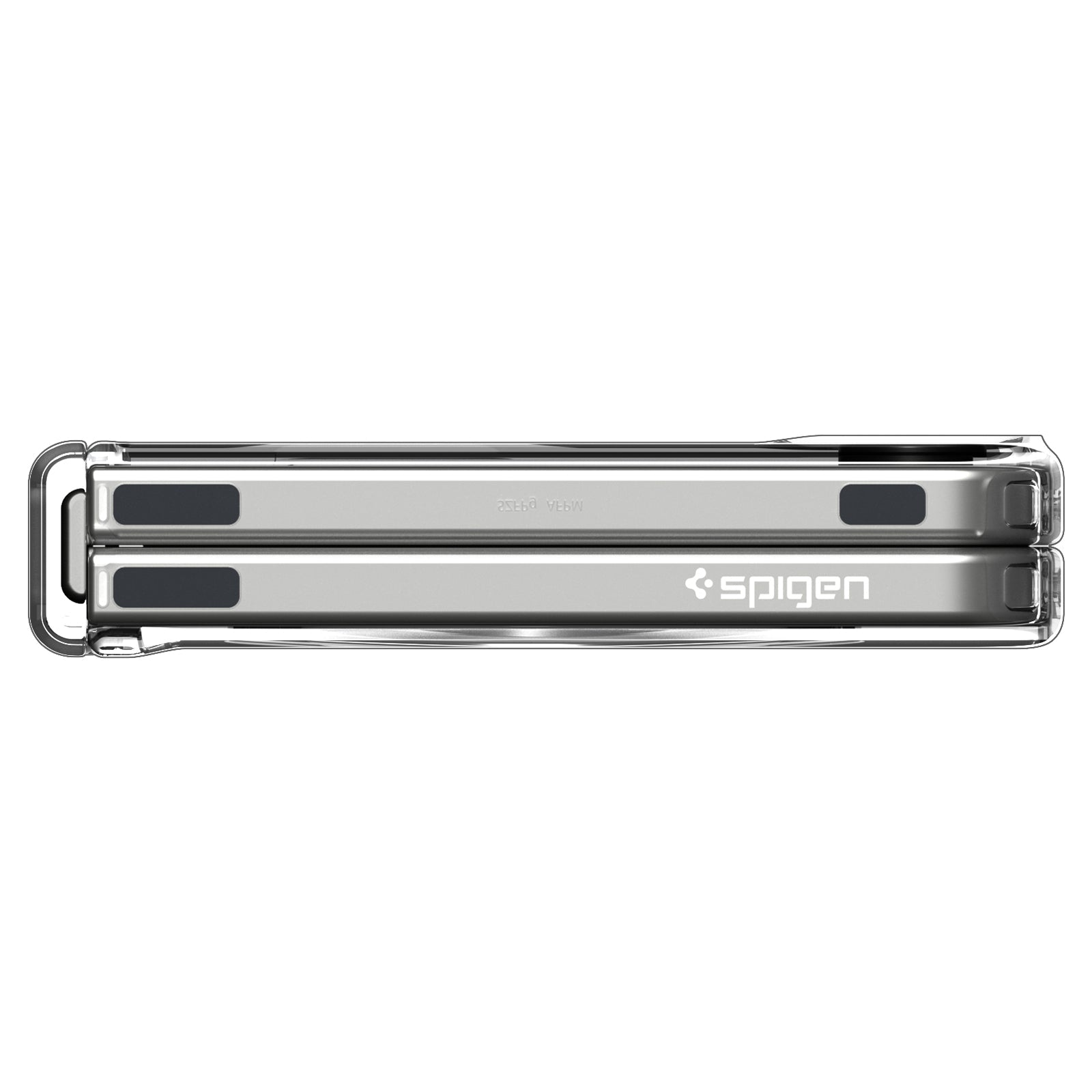 Spigen Galaxy Z Flip 7 Case – Ultra Hybrid Pro (MagFit) – Clear White – product image 9
