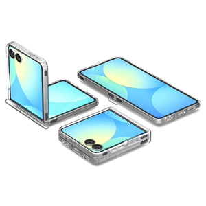 Spigen Galaxy Z Flip 7 Case – Ultra Hybrid Pro (MagFit) – Clear White – product image 13
