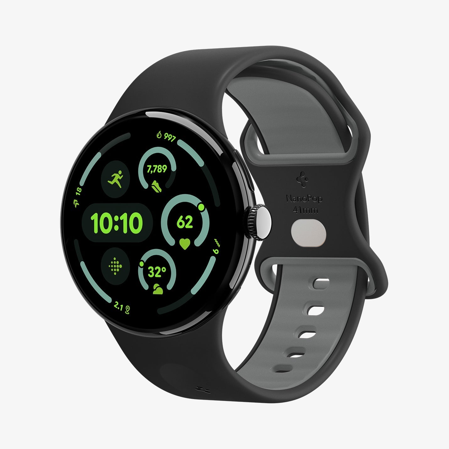 Spigen Google Pixel Watch 5 (41mm) Band – Nano Pop - Black Sesame - image 2