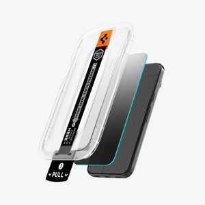 Spigen Pixel 11 Pro XL Privacy Screen Protector – GLAS.tR EZ Fit Pro (2 Pack) - Privacy - image 2