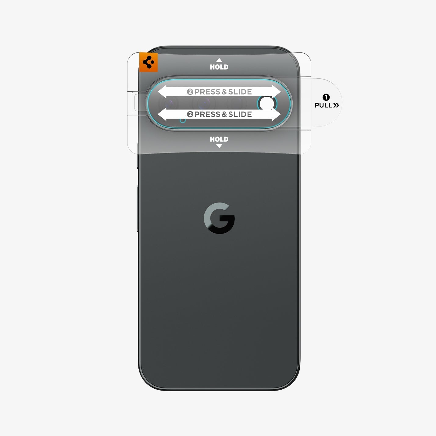 Spigen Optik EZ Fit Pro Camera Lens Protector for Pixel 11 Pro (2 Pack) - Crystal Clear - image 4