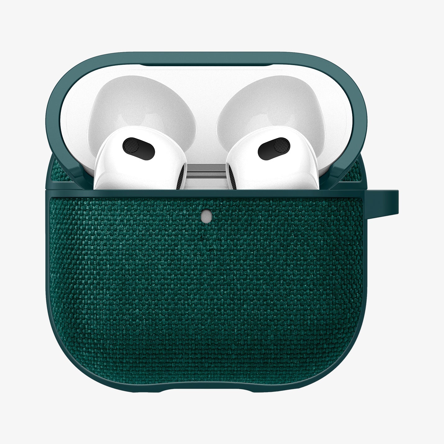 Open Spigen Urban Fit Midnight Green case for AirPods 4