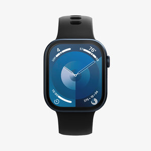 AFL08580 - Apple Watch 10 (42mm) EliteShield EZ Fit in Clear showing the front and sides