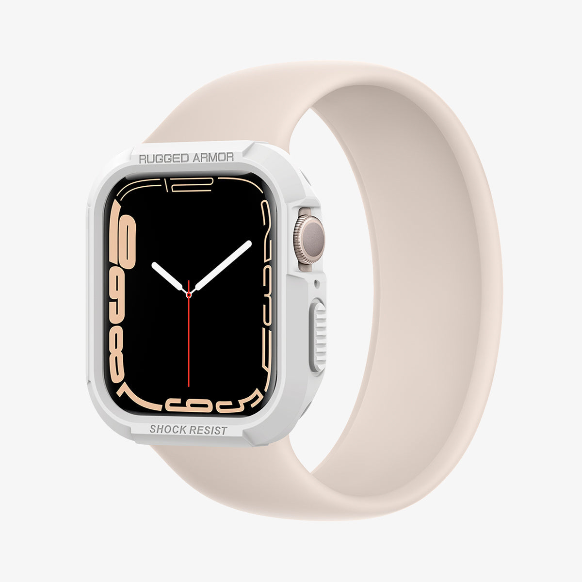 ACS05456 - Apple Watch Series (Apple Watch (49mm)) in matte black showing the front