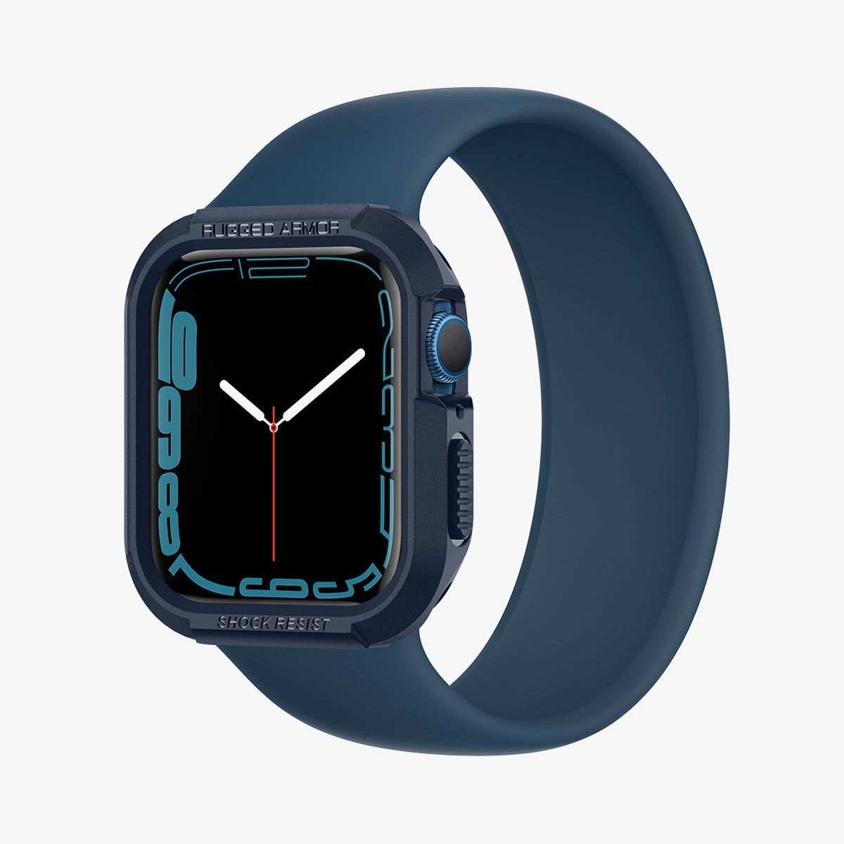 ACS05456 - Apple Watch Series (Apple Watch (49mm)) in matte black showing the front