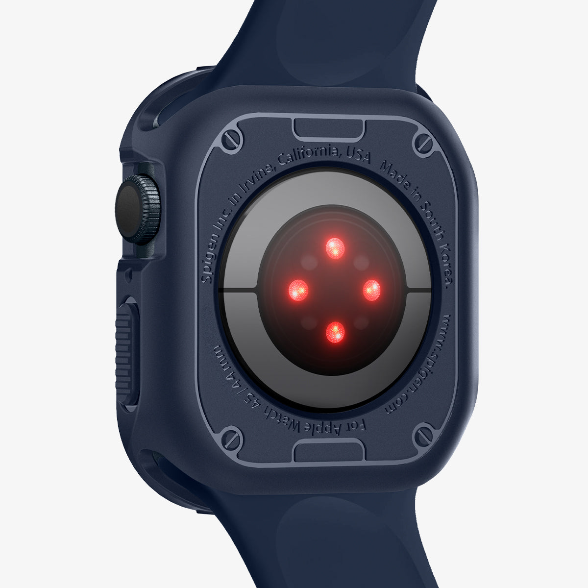 ACS05456 - Apple Watch Series (Apple Watch (49mm)) in matte black showing the front