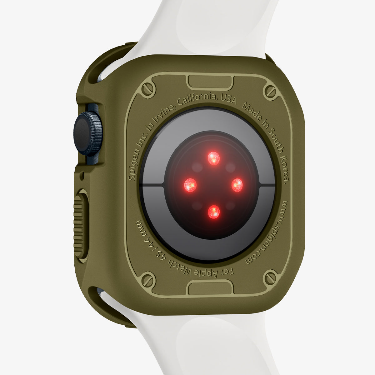 ACS05456 - Apple Watch Series (Apple Watch (49mm)) in matte black showing the front
