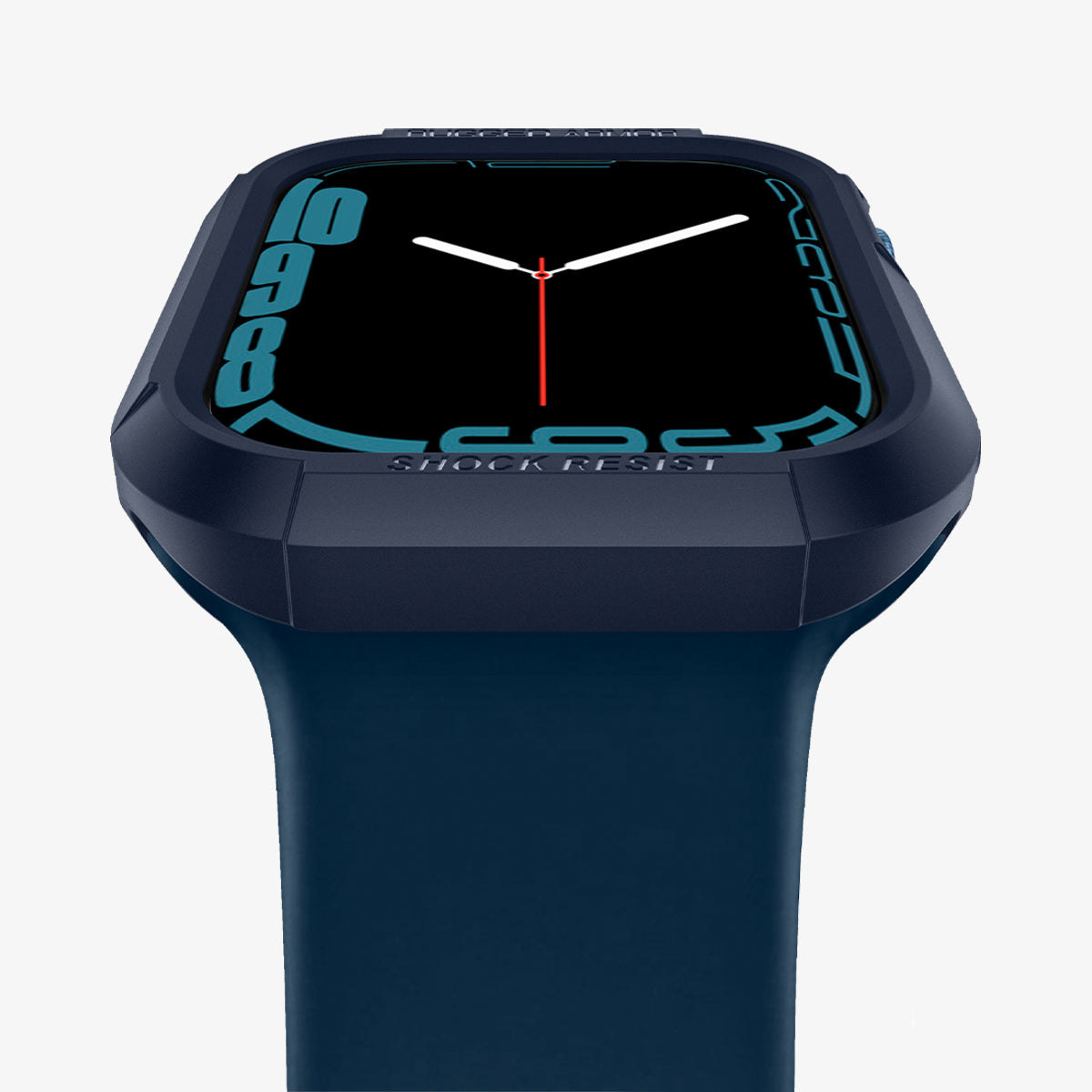 ACS05456 - Apple Watch Series (Apple Watch (49mm)) in matte black showing the front