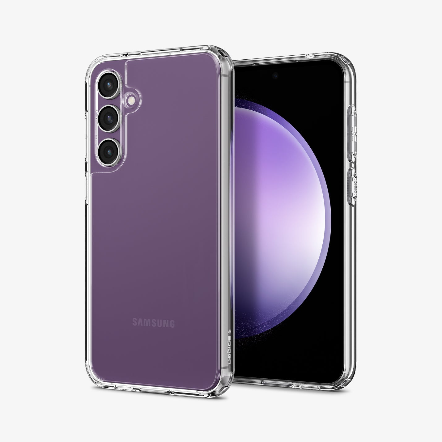 Spigen Galaxy S23 FE Case – Ultra Hybrid – Crystal Clear – detail image 1