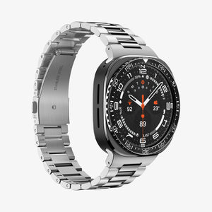 Spigen Galaxy Watch Ultra 2 47mm Bezel Ring - Bezel Tune - Black - white background detail image 4