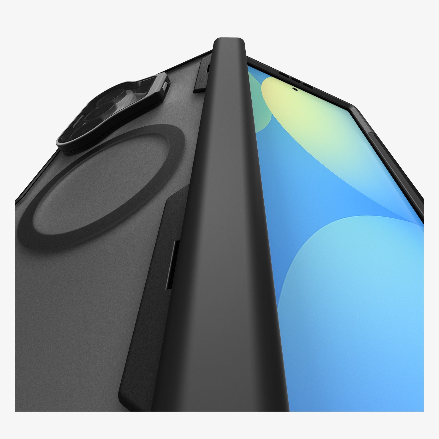 Spigen Galaxy Z Fold 8 Ultra Case Optik Armor Pro MagFit - Black - image 3